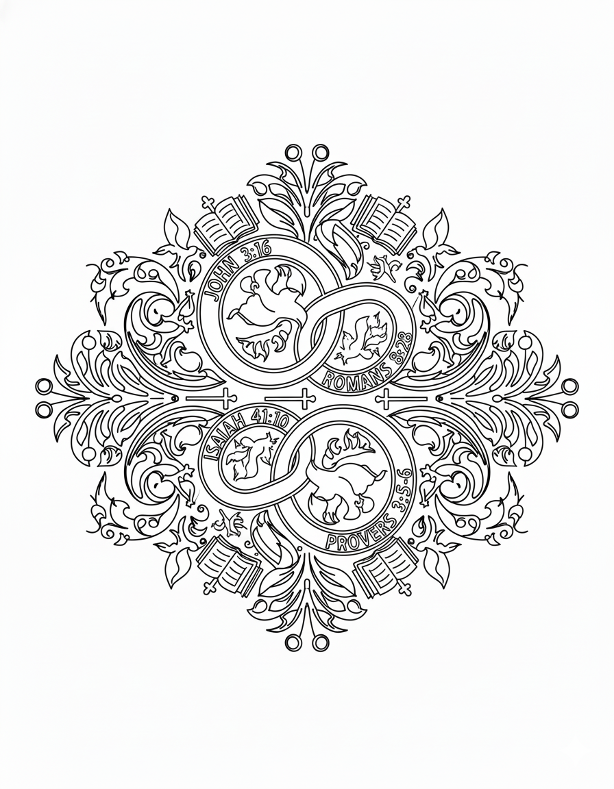 free bible verse coloring pages Coloring Pages printable